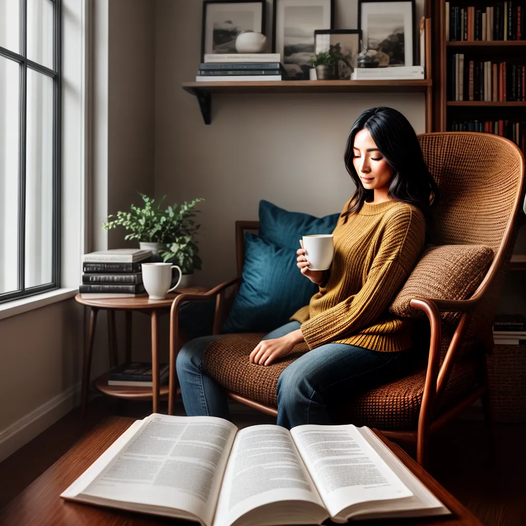 Por que a leitura da Bíblia é essencial para a vida cristã e como torná-la um hábito diário 9 Fotos leitura biblia paz livros cafe 4