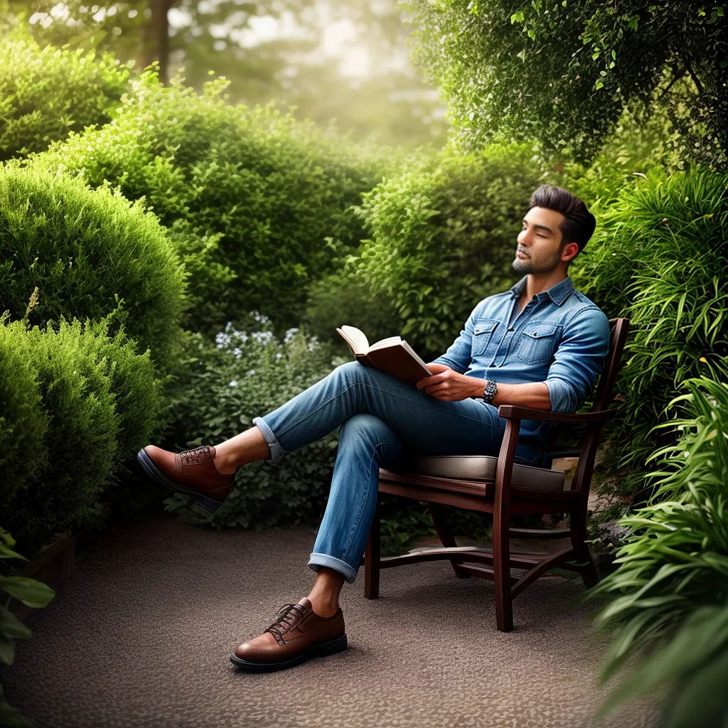 Fotos leitura jardim paz sabedoria sucesso