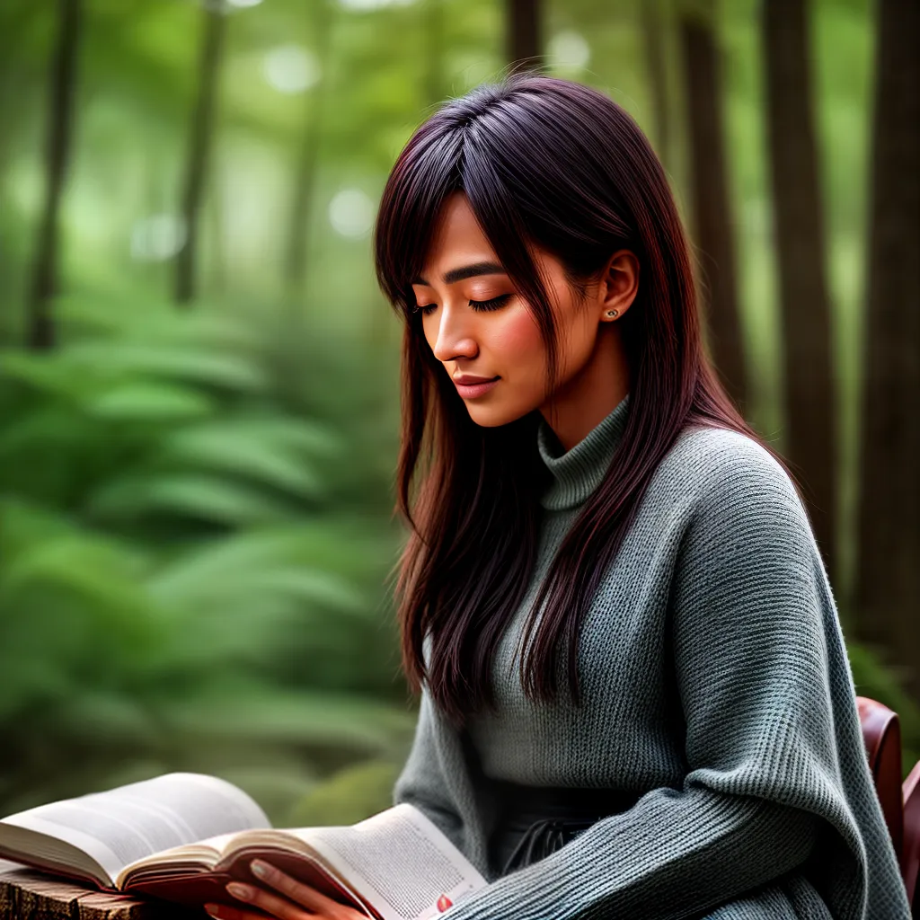 Como Aprofundar sua Fé com Reflexões Alimentadoras 7 Fotos leitura natureza serenidade