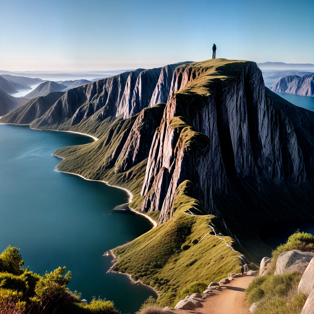 Fotos lideranca autentica montanha paisagem