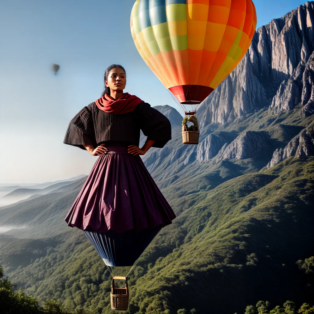 Fotos lideranca balao ceu riscos visao