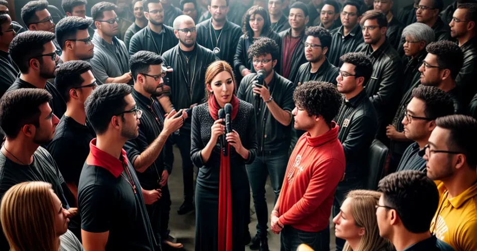 Fotos lideranca comunicacao igreja discussao