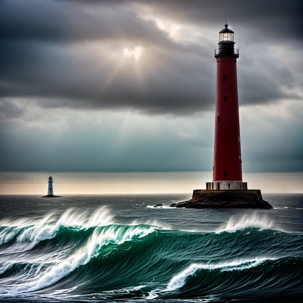 Fotos lideranca crista faro tempestade