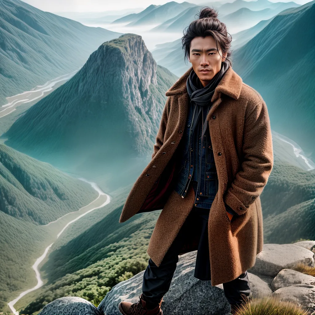 Fotos lideranca espiritual montanha paisagem 1