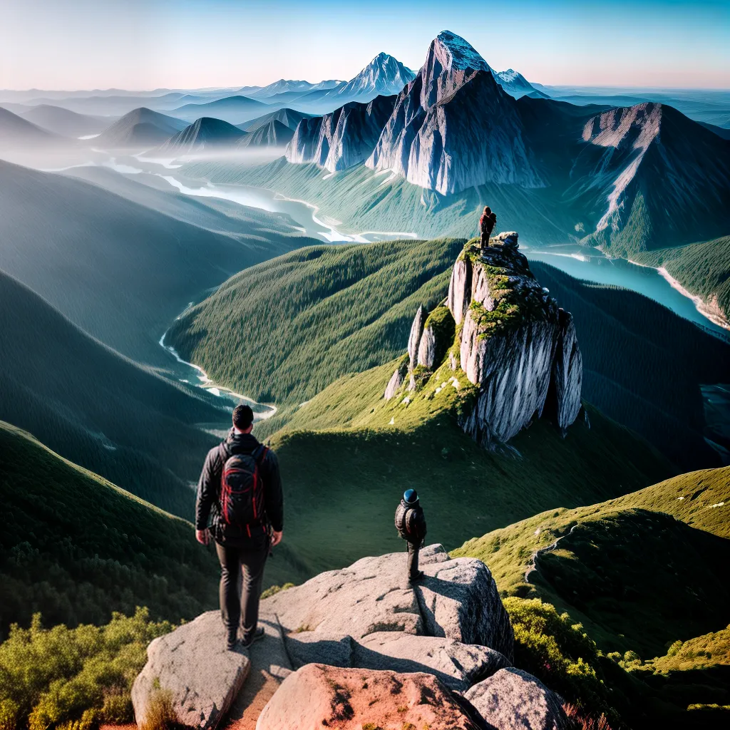 Fotos lideranca espiritual montanha paisagem