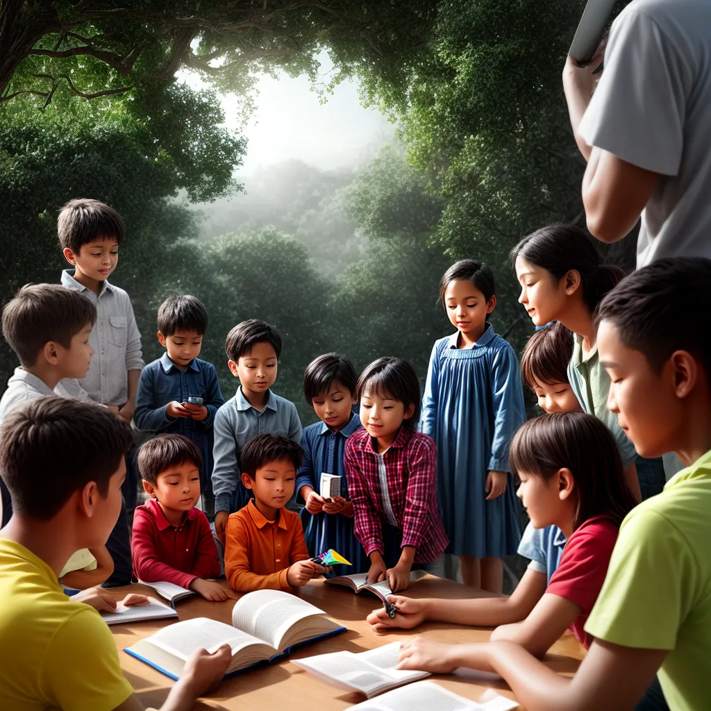Fotos lideranca infantil ensino livro
