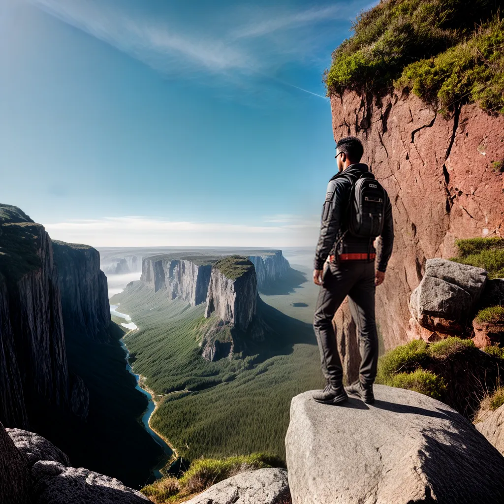 Fotos lideranca sabedoria paisagem vertigem