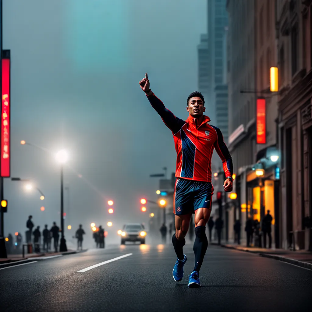 Fotos lideranca vitalidade corrida vitoria