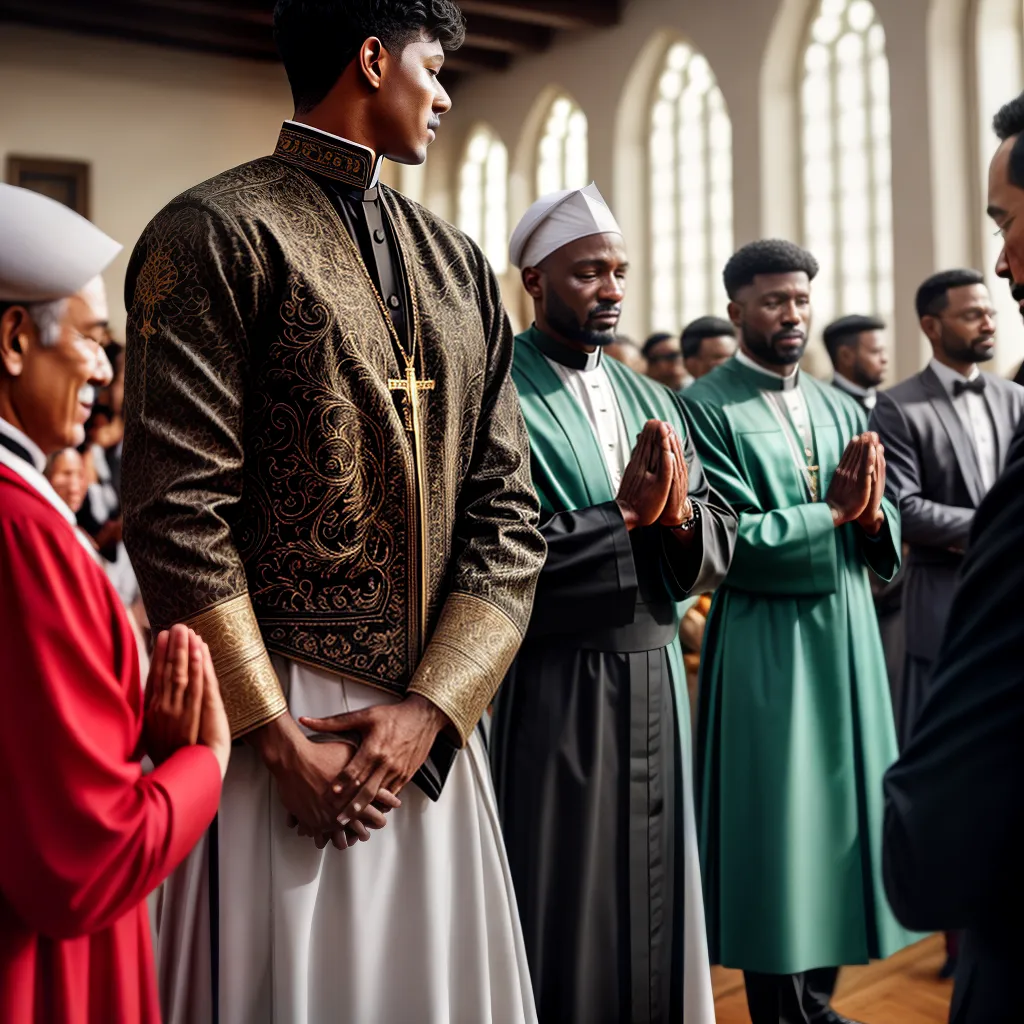 Fotos lideres igreja oracao unidade