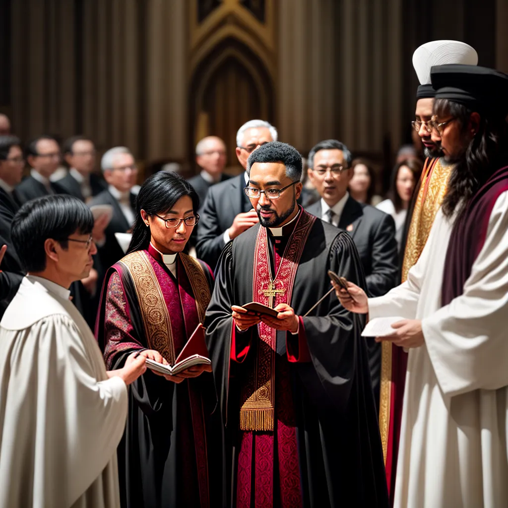Fotos liturgia igreja coro fieis padre
