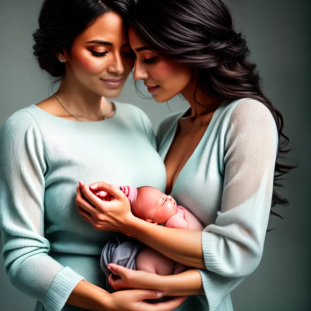 Fotos mae bebe amor cuidado tierno