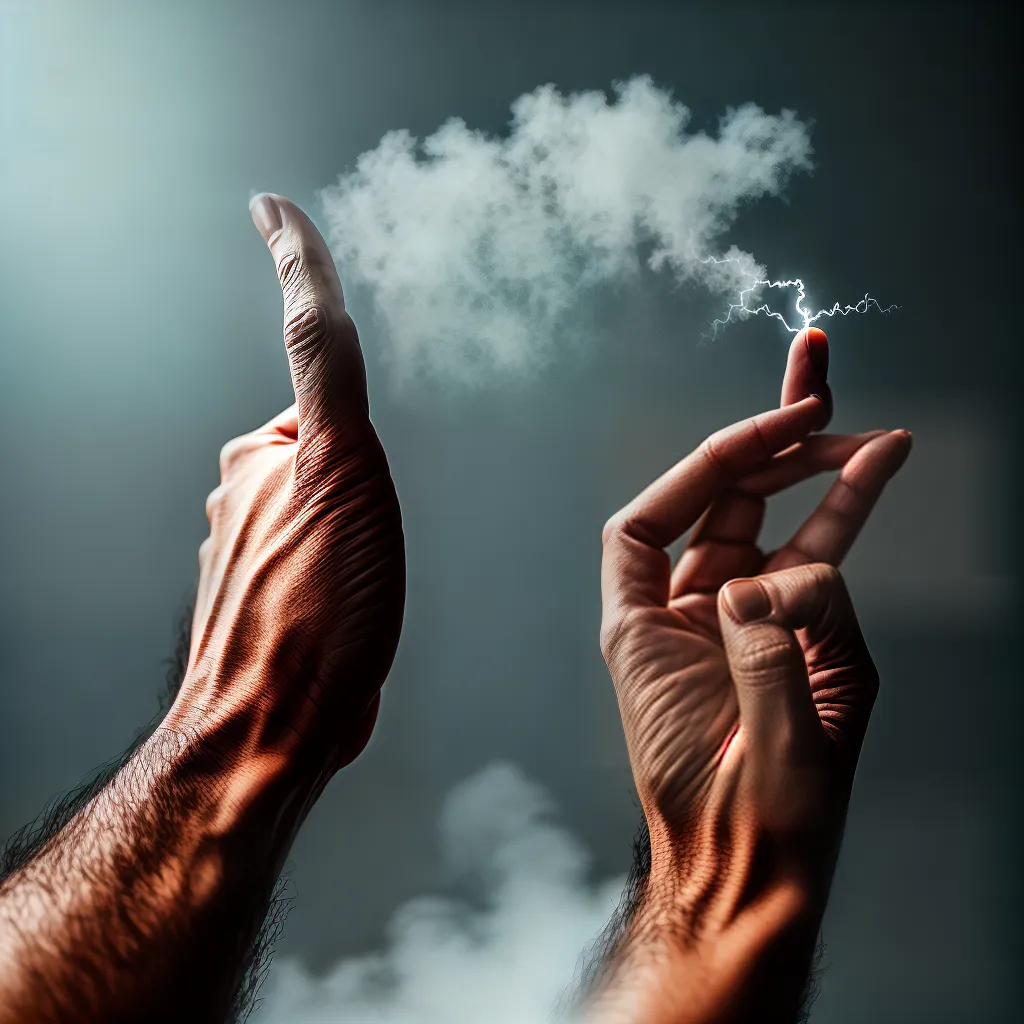 Fotos mao luz desafios cristao