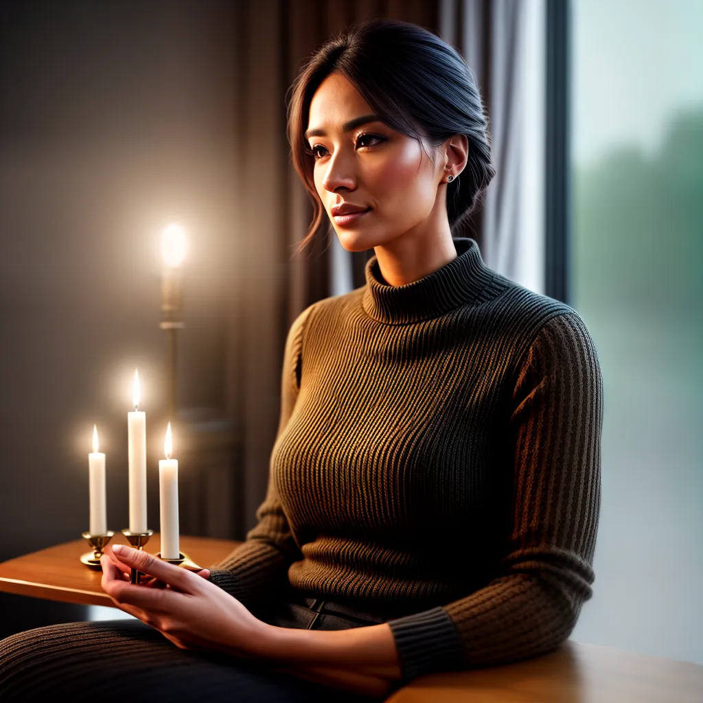 Fotos meditacao biblia velas serenidade