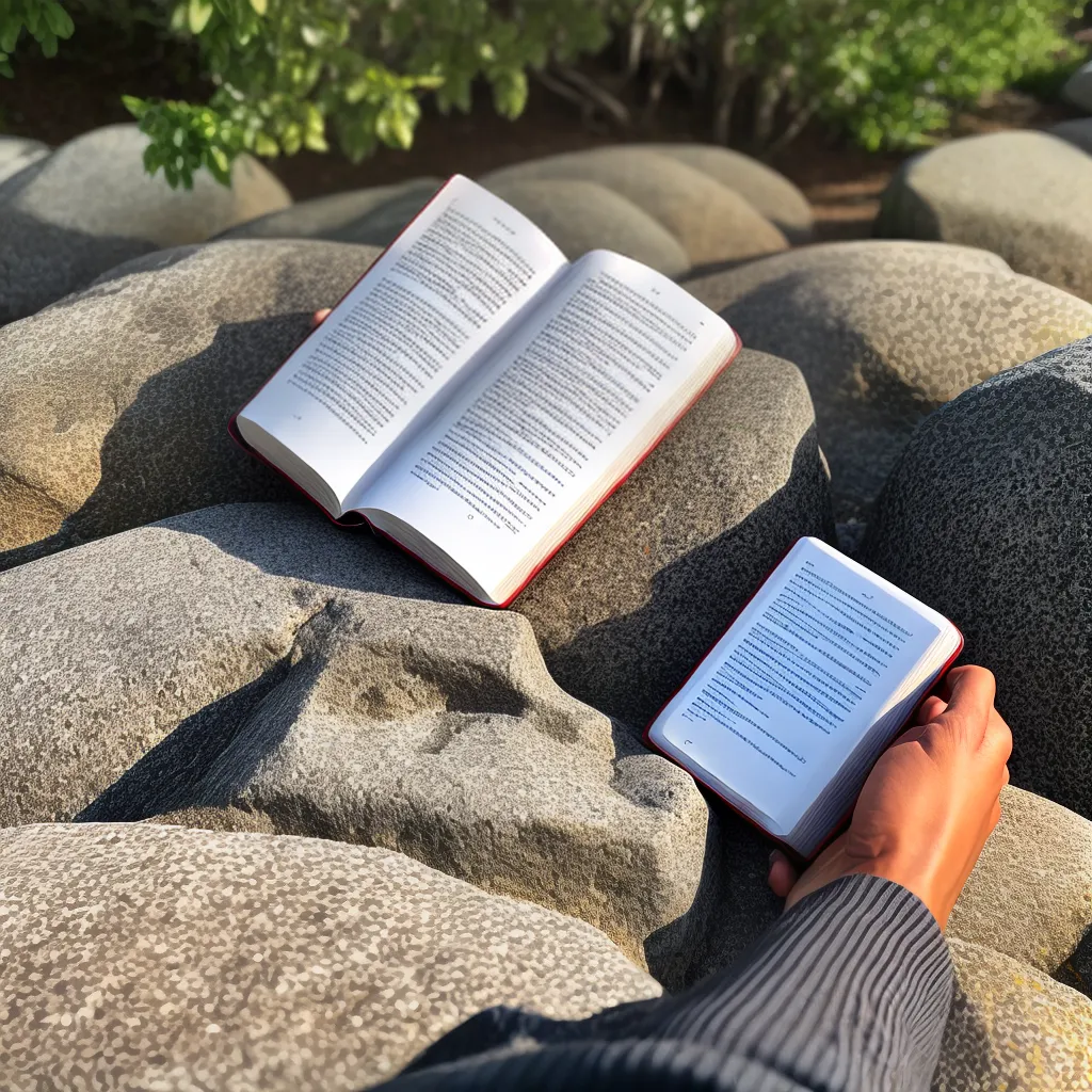 Fotos meditacao natureza biblia serenidade