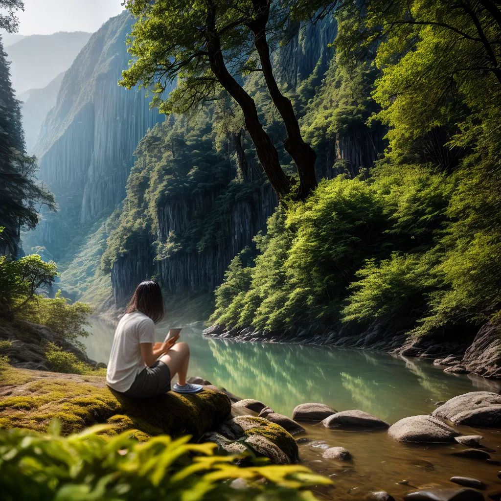 Fotos meditacao natureza livro crescimento