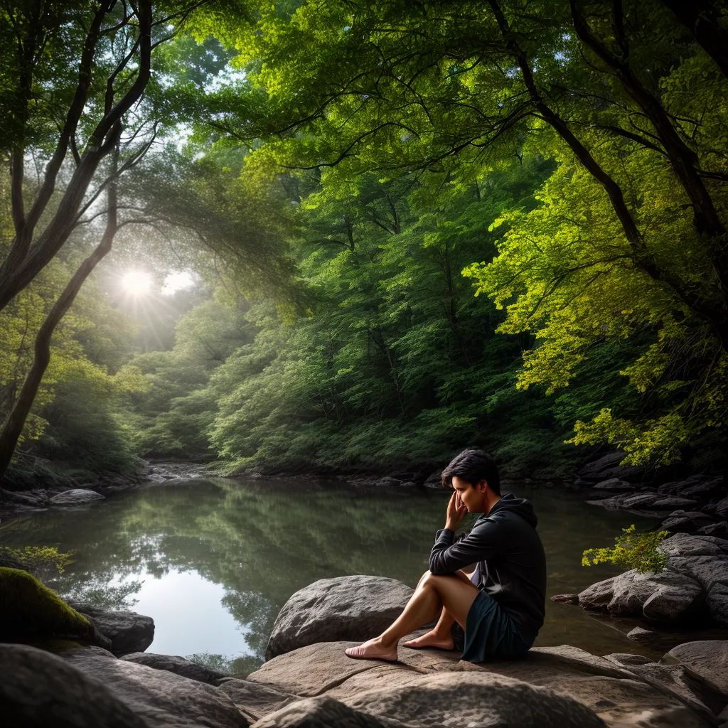 Fotos meditacao natureza oracao paz 2