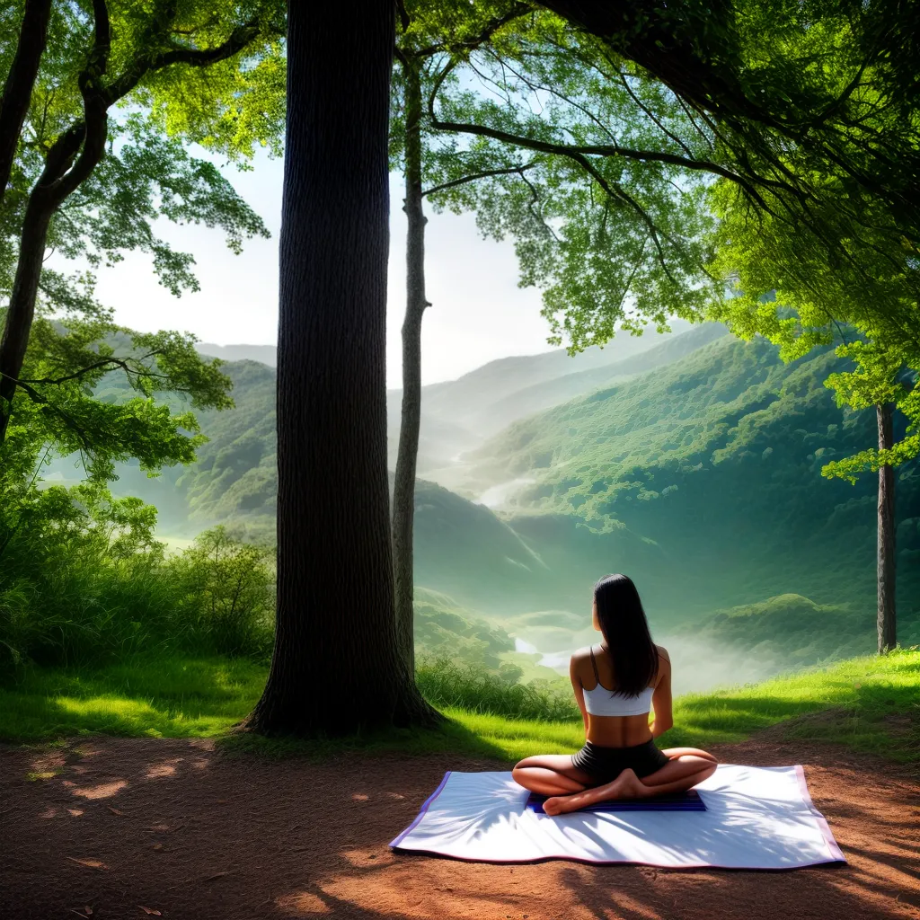 Luciana: como a simplicidade pode ser um exemplo de fé 9 Fotos meditacao natureza paz 6