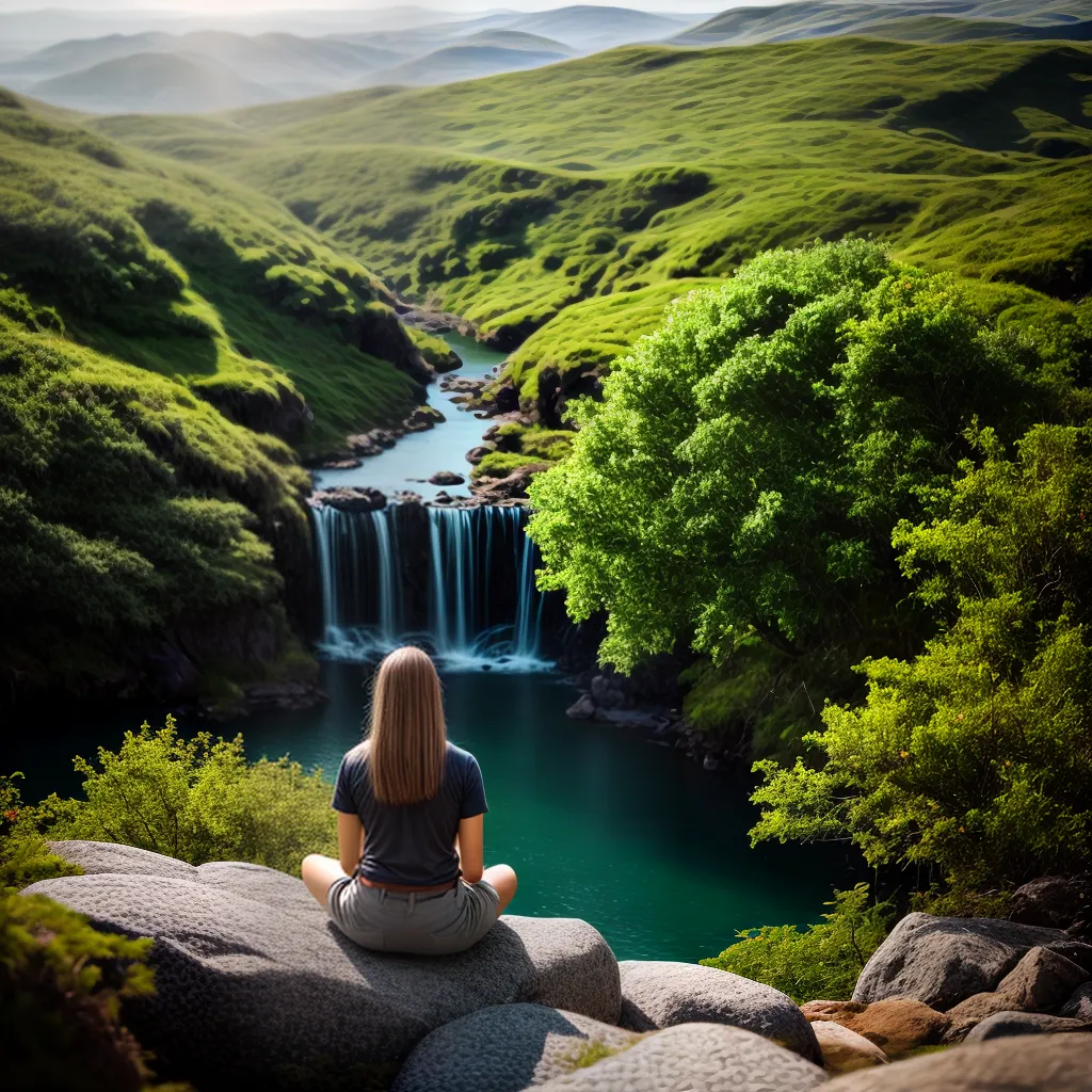 Fotos meditacao natureza paz descanso