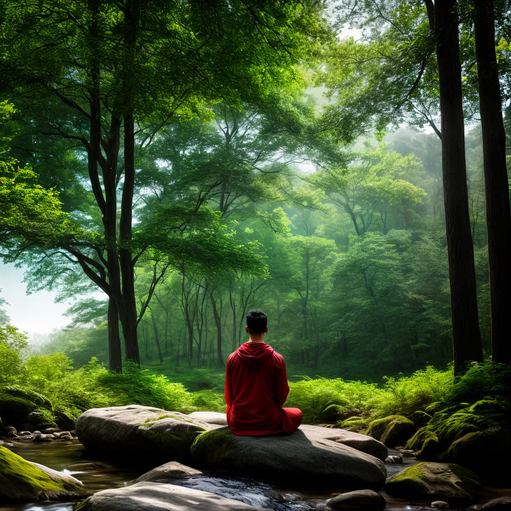 Fotos meditacao natureza paz serenidade 3