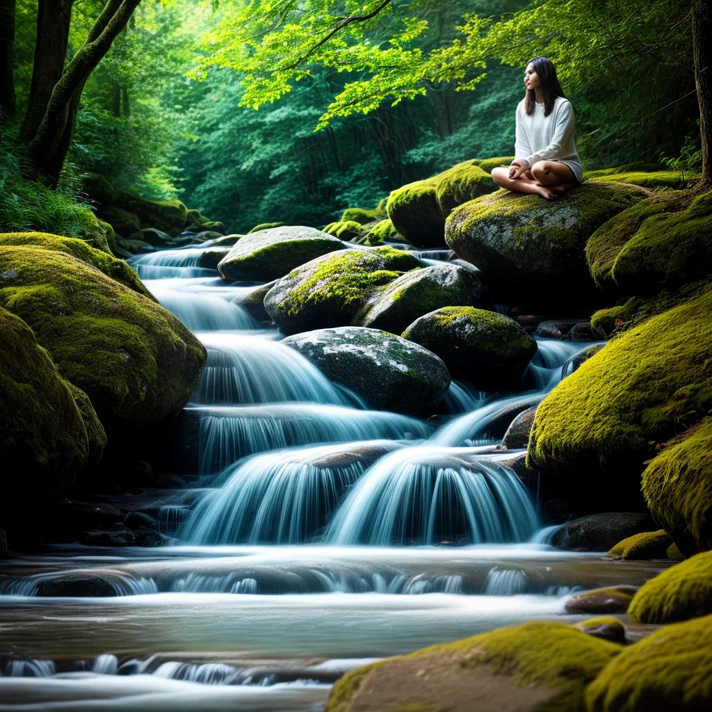 Como cultivar a meditação na vida cristã 7 Fotos meditacao natureza rio paz 2