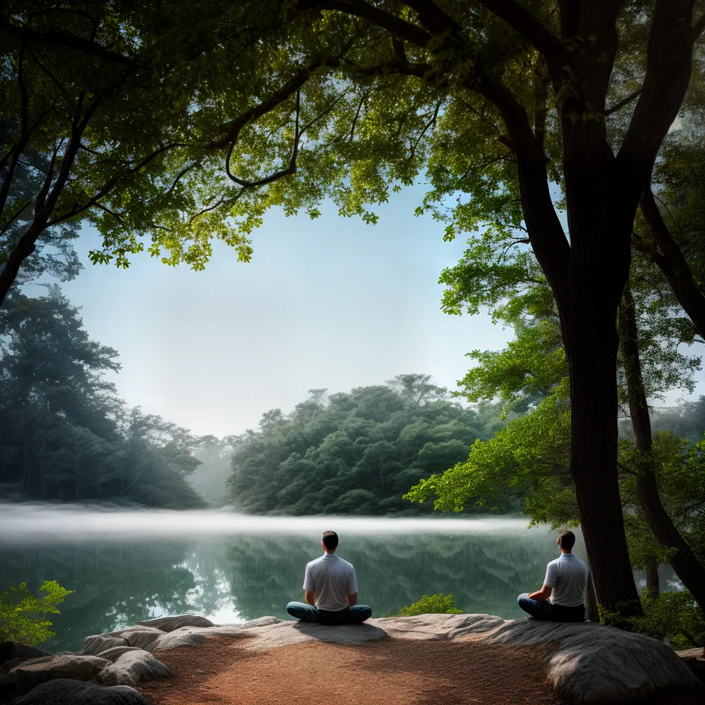 Fotos meditacao natureza serenidade 3