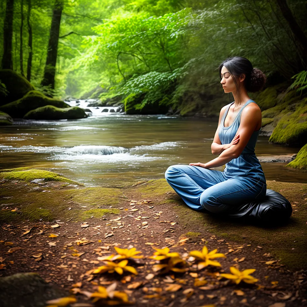 Fotos meditacao natureza serenidade 5