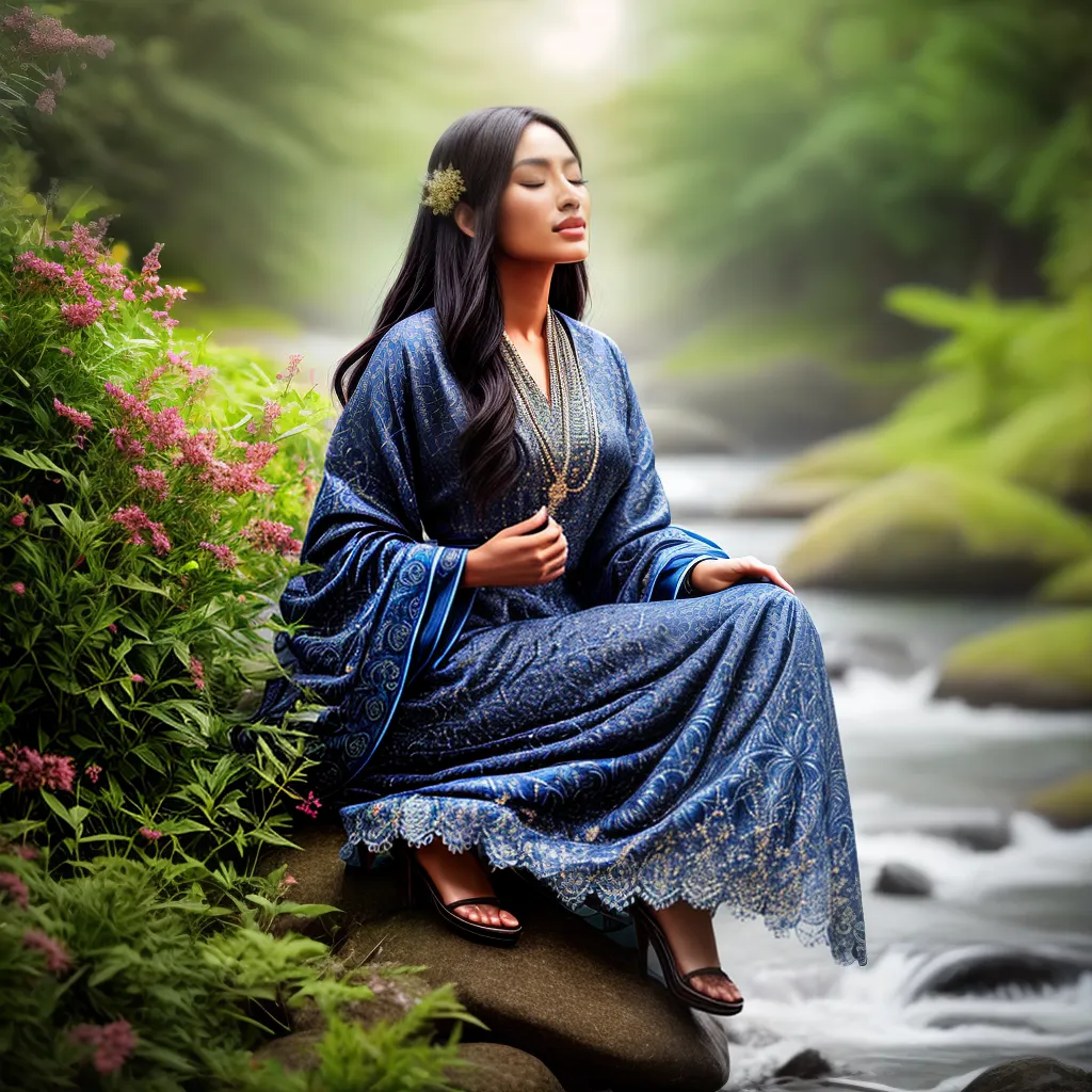 Fotos meditacao natureza serenidade espiritualidade 1