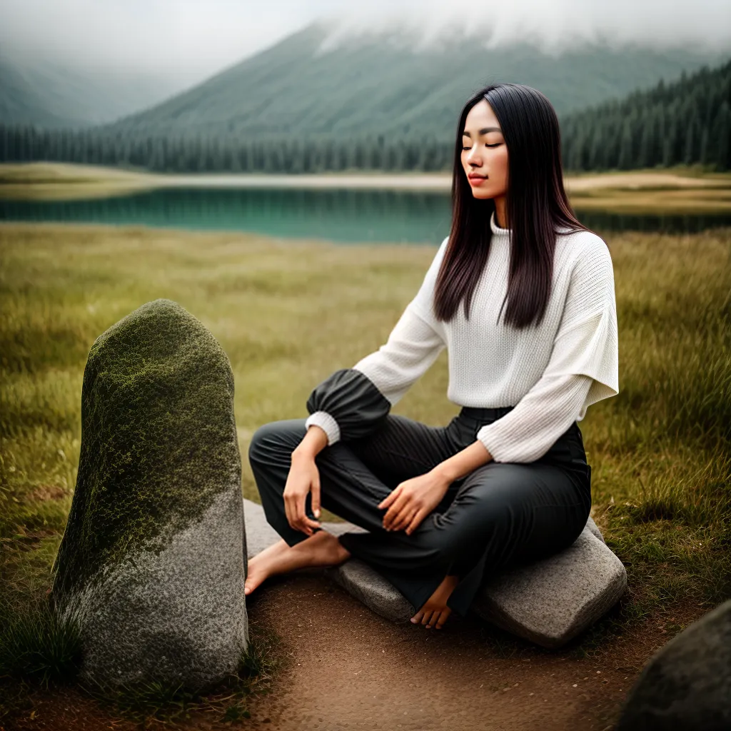 Fotos meditacao natureza serenidade paz 11