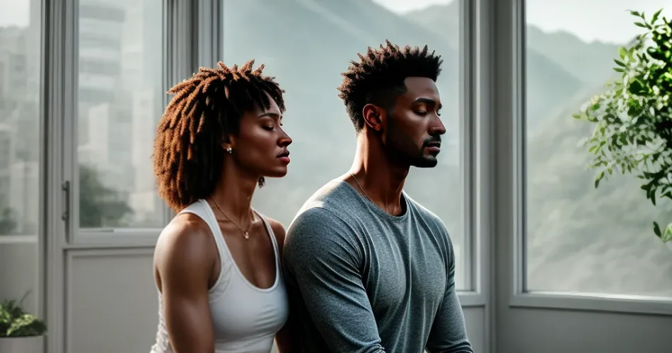 Fotos meditacao pais filhos legado