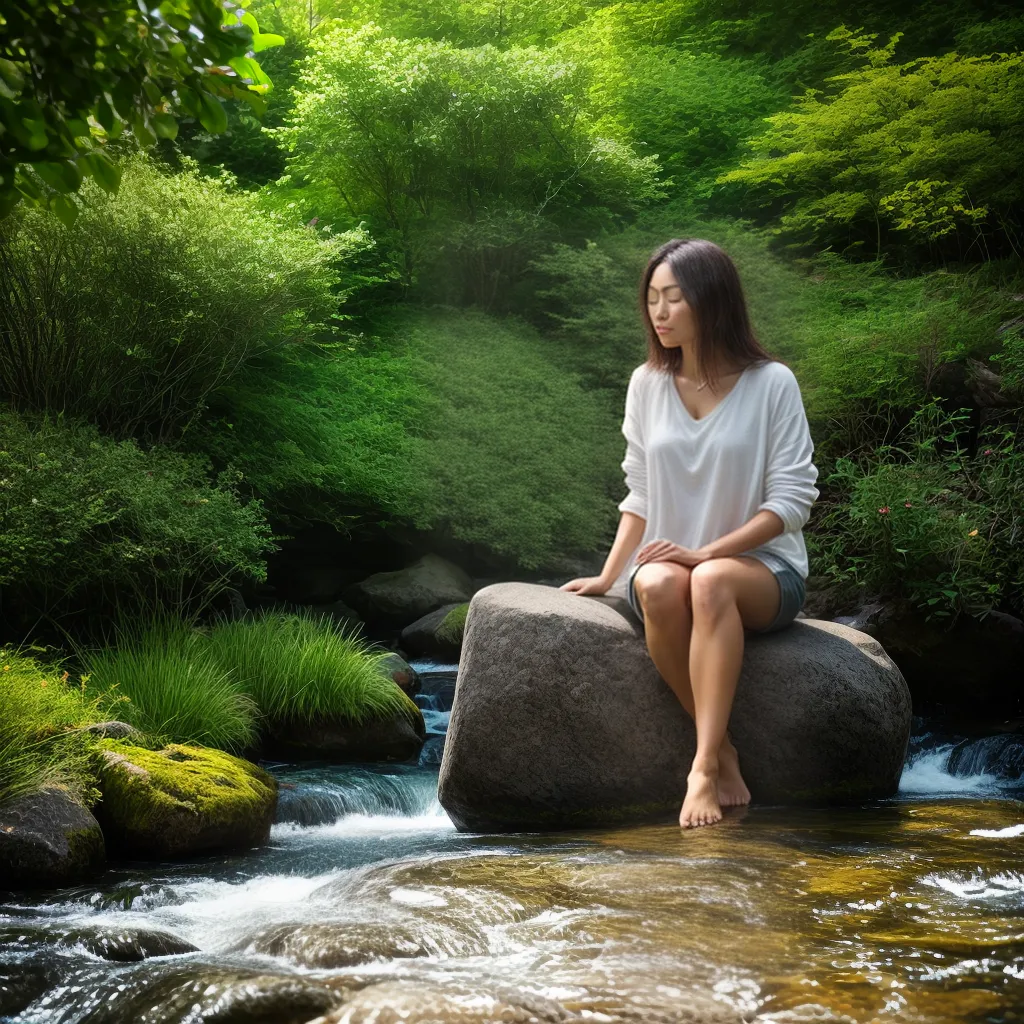 Fotos meditacao paz descanso natureza