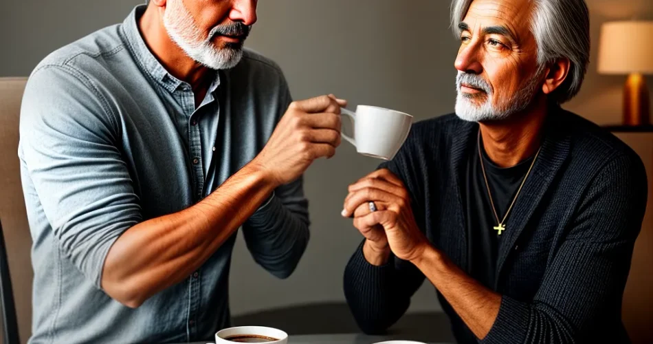 Fotos mentoria cafe conversa sabedoria