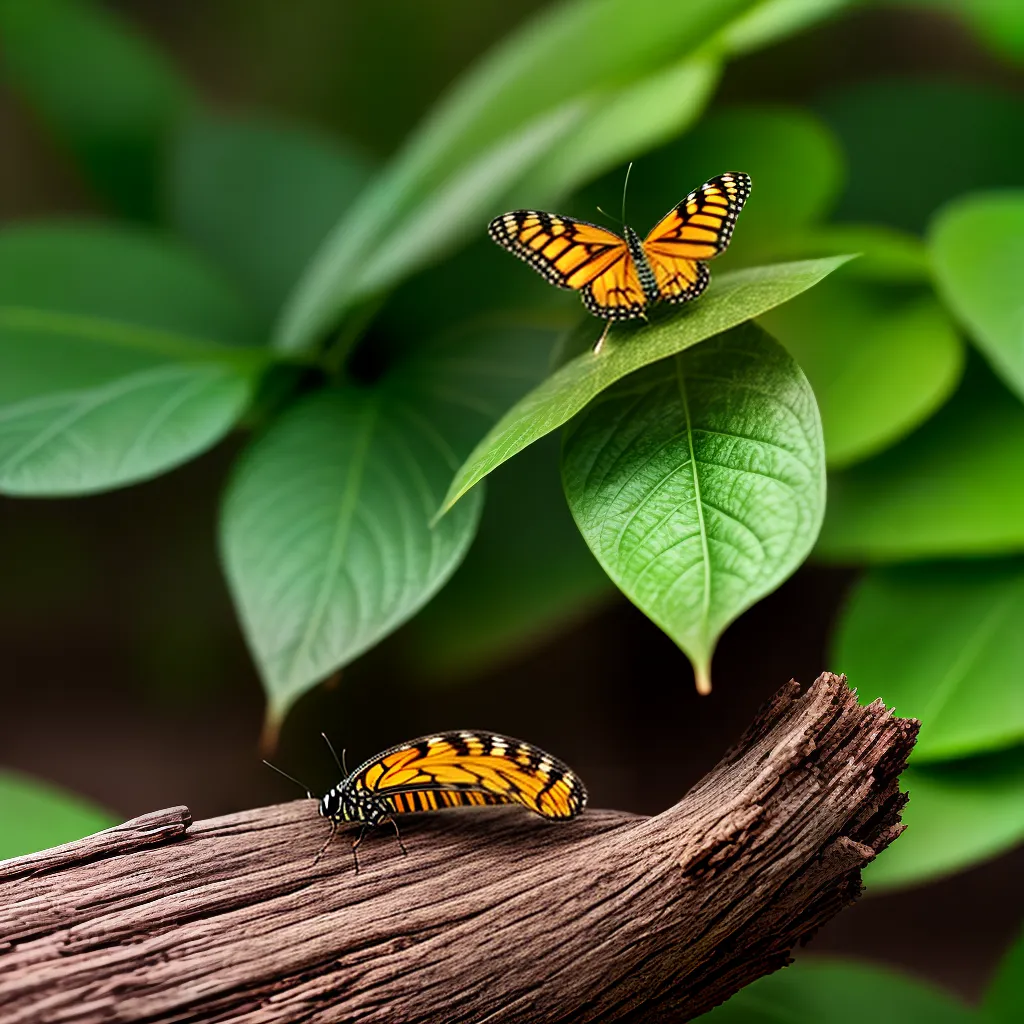 Fotos metamorfose borboleta transformacao palavra