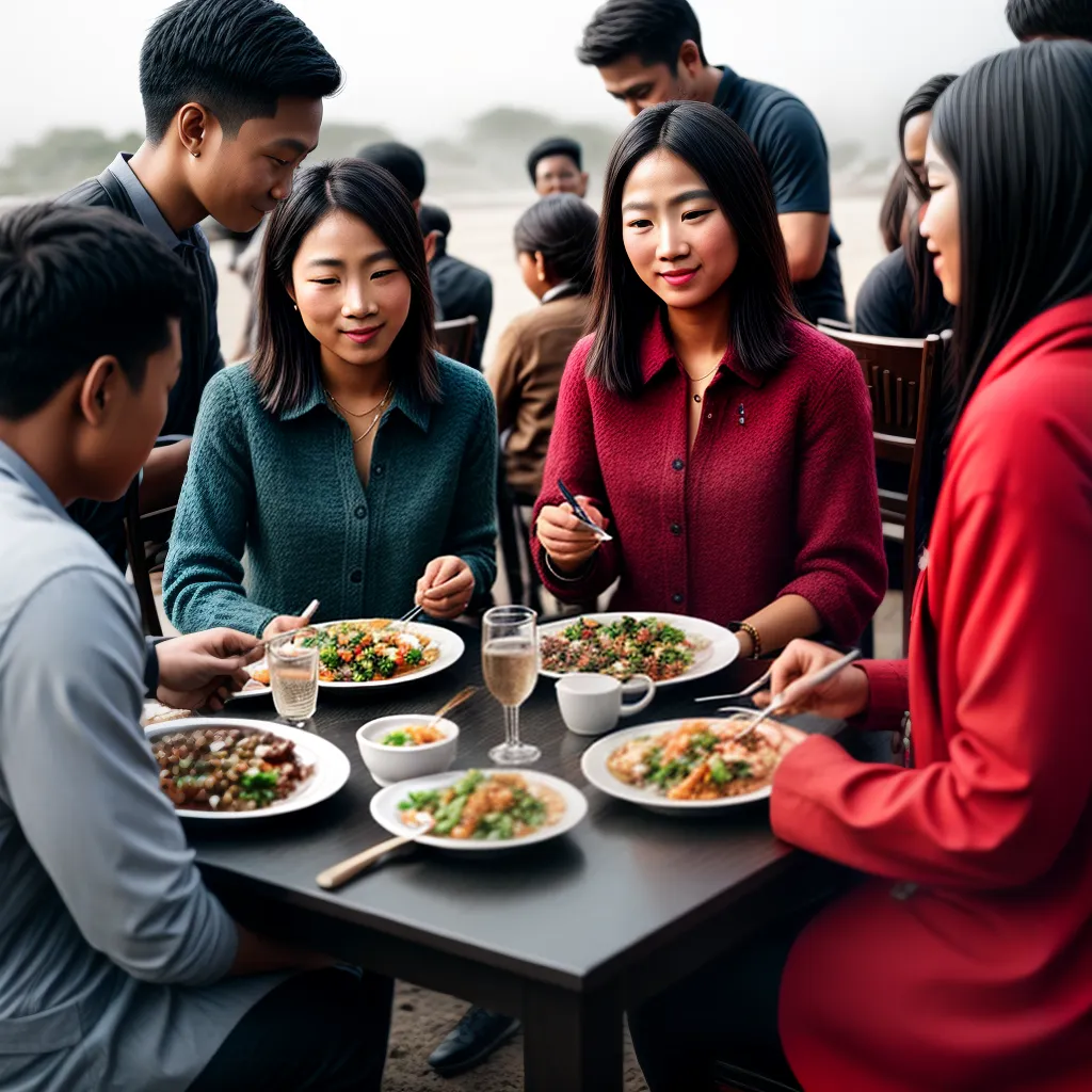 Fotos missionarios comunidade refeicao dialogo