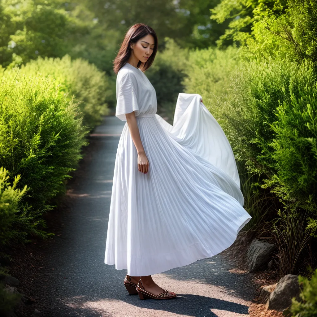 Fotos modesto natureza branco jeans