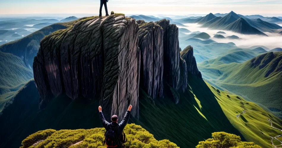 Fotos montanha bencao satisfacao ceu