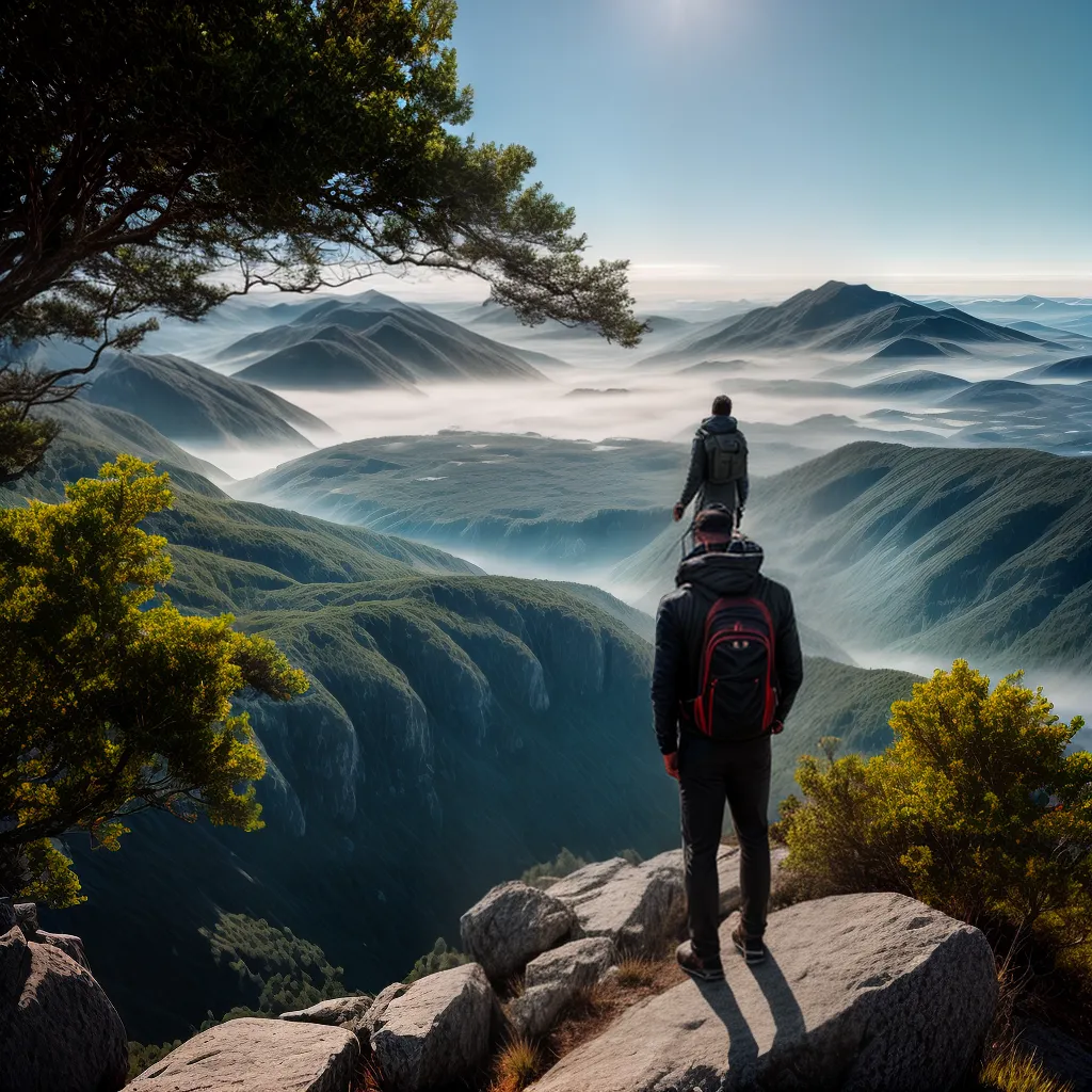 Fotos montanha descoberta proposito vida