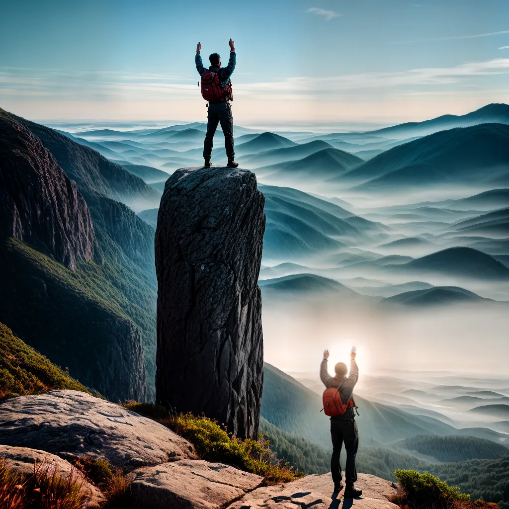 Fotos montanha forca resiliencia paisagem