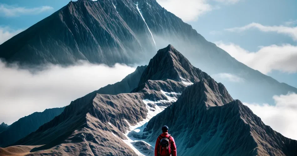 Fotos montanha guia caminho espiritual