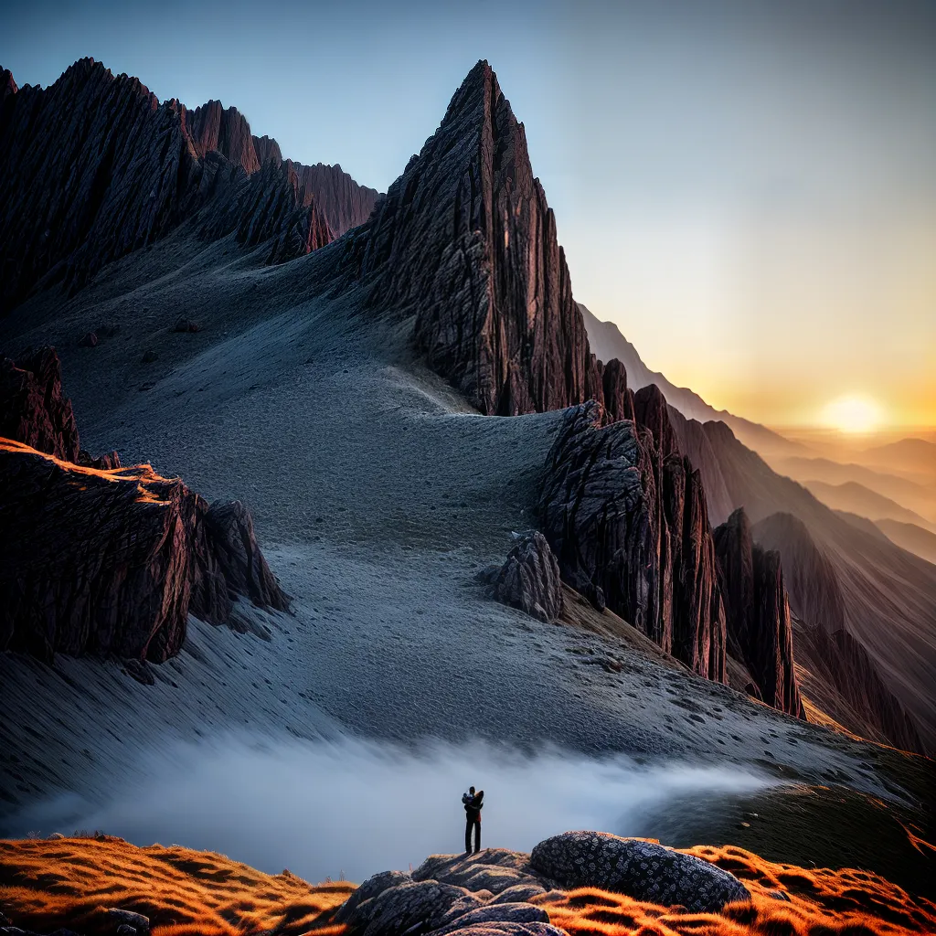 Fotos montanha jornada surrender graca