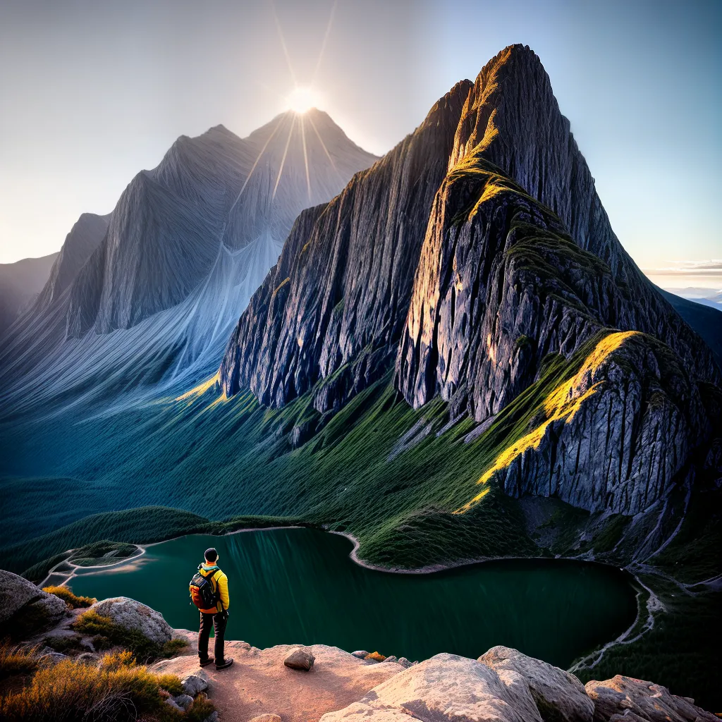 Fotos montanha mentor jornada sol