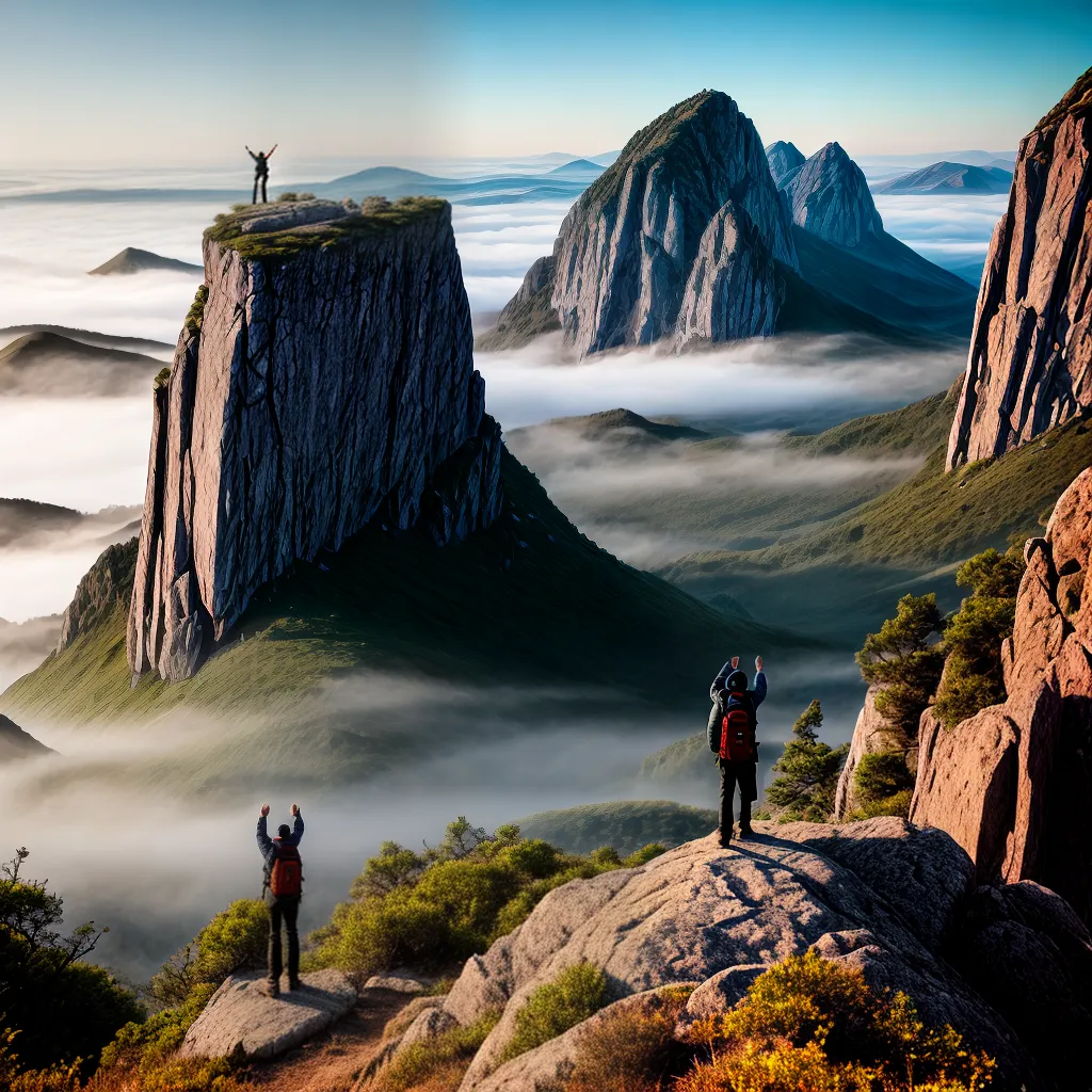 Fotos montanha vitoria sol evangelismo