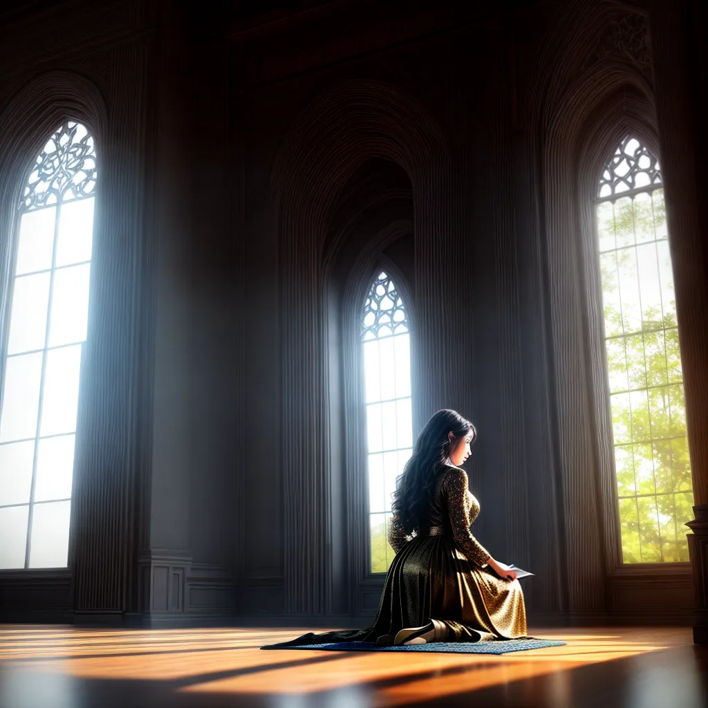 Fotos mulher oracao biblia luz espirito santo