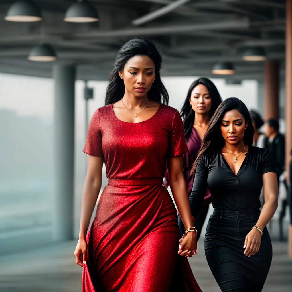 Fotos mulheres fortes determinadas luz