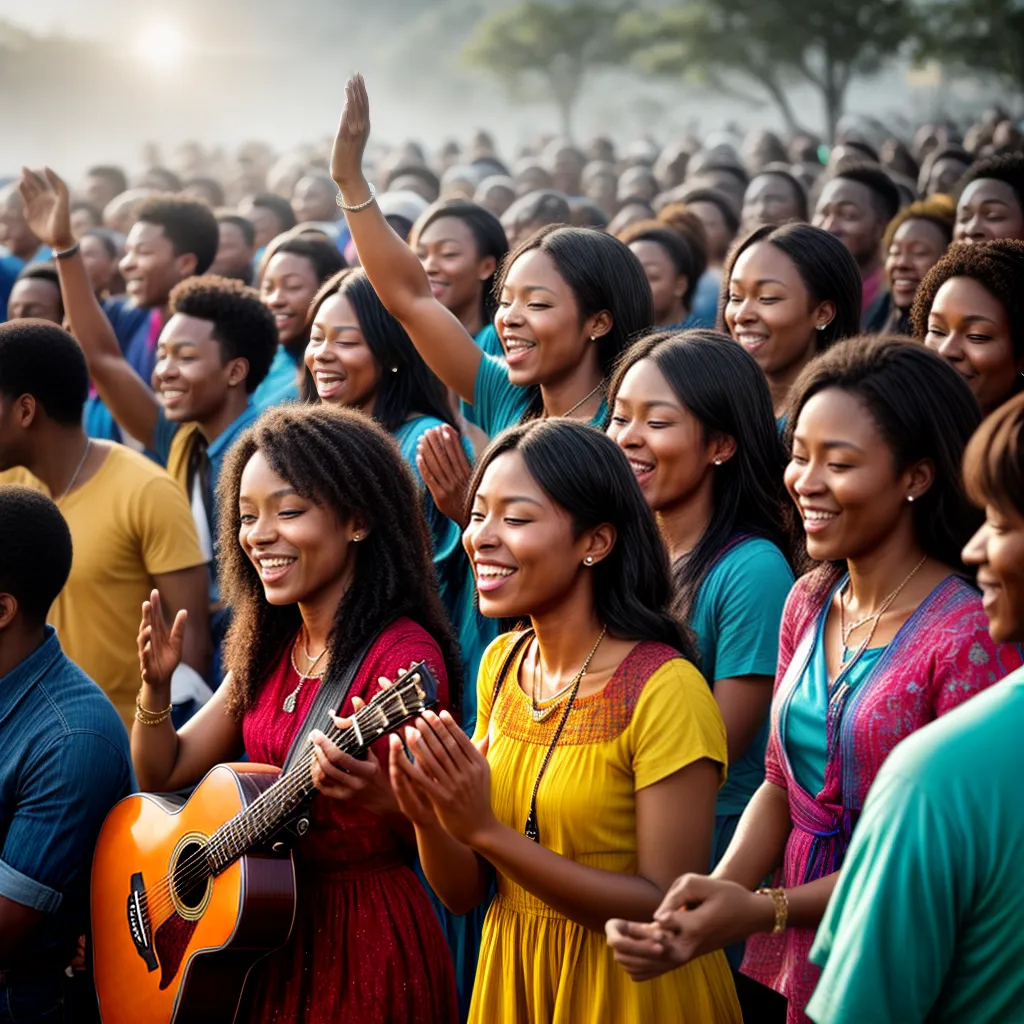 Fotos musica alegria fe cantoria