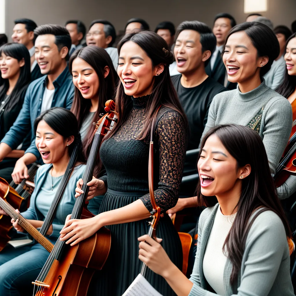 Fotos musica comunidade crista alegria