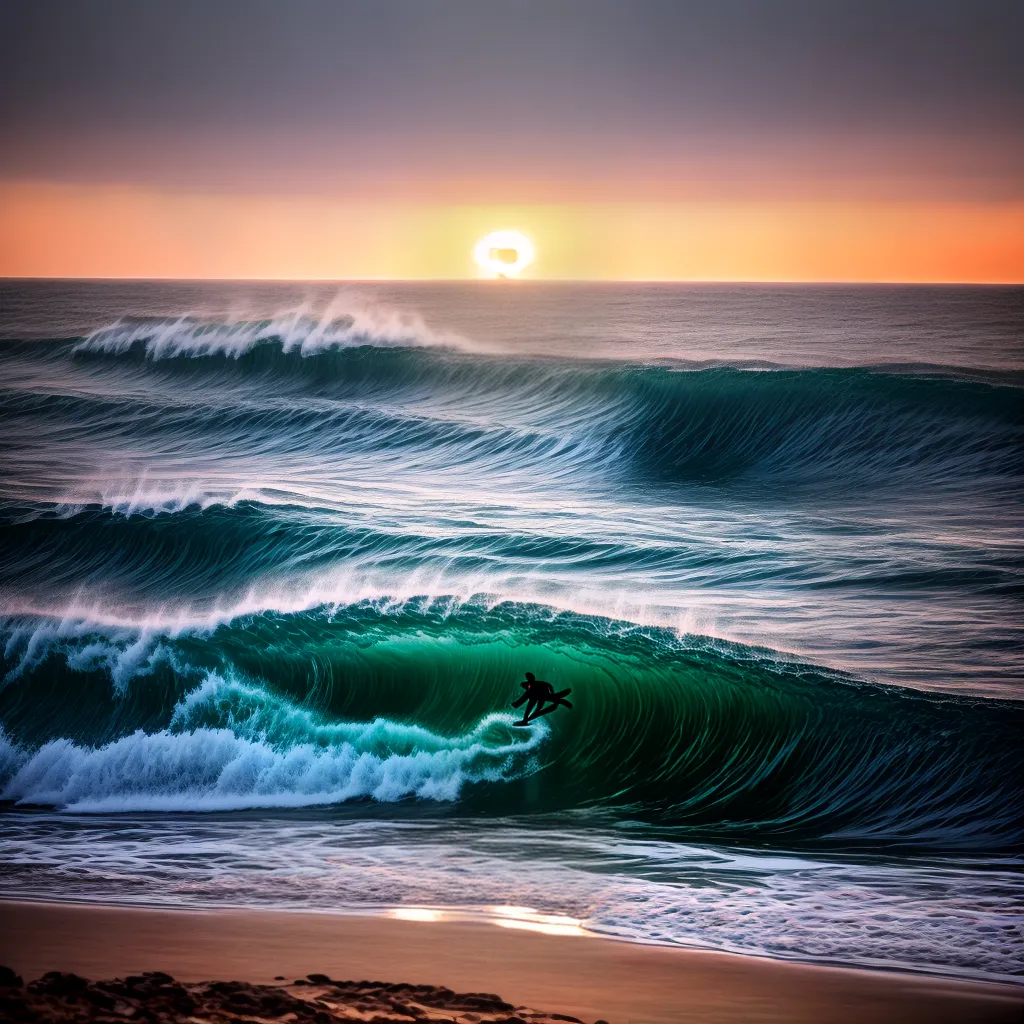 Fotos nascer do sol mar tempestade esperanca