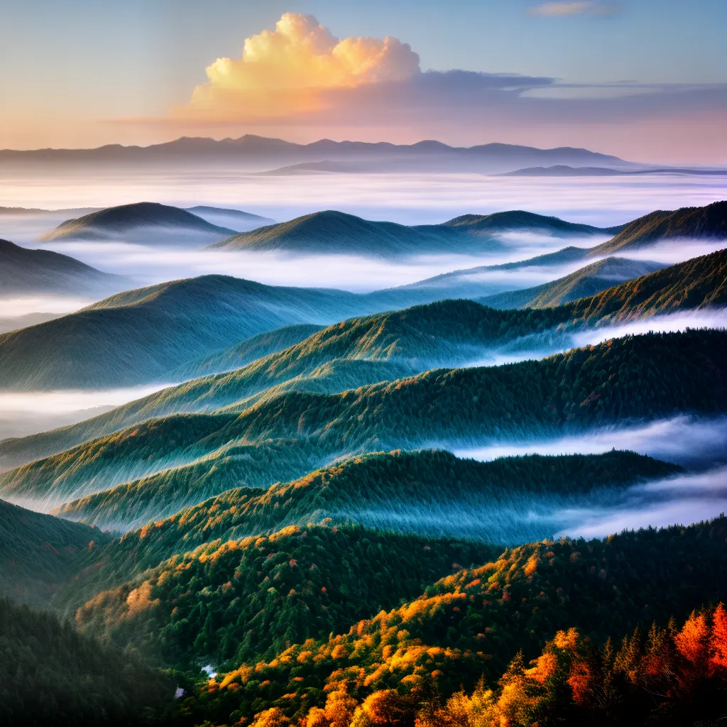 Fotos nascer do sol montanhas raios luz