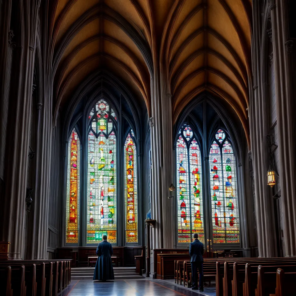 Como a fé pode nos ajudar a encontrar esperança em tempos difíceis 8 Fotos oracao igreja janela vidro fe