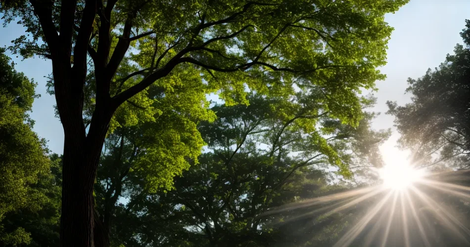 Fotos oracao jardim raios sol 1