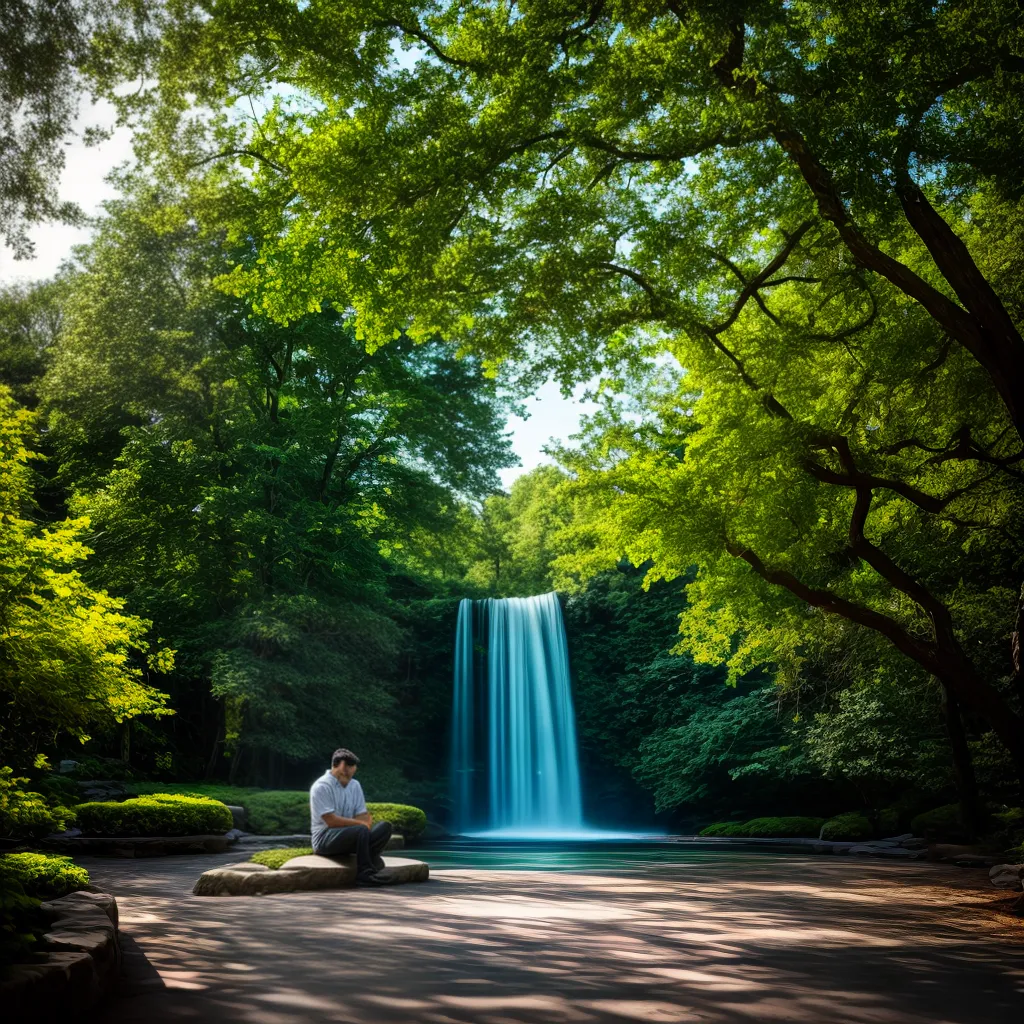 Fotos oracao jardim sol flor serenidade
